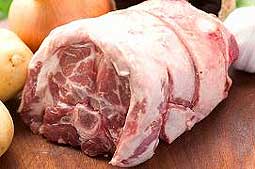 Cutting lamb